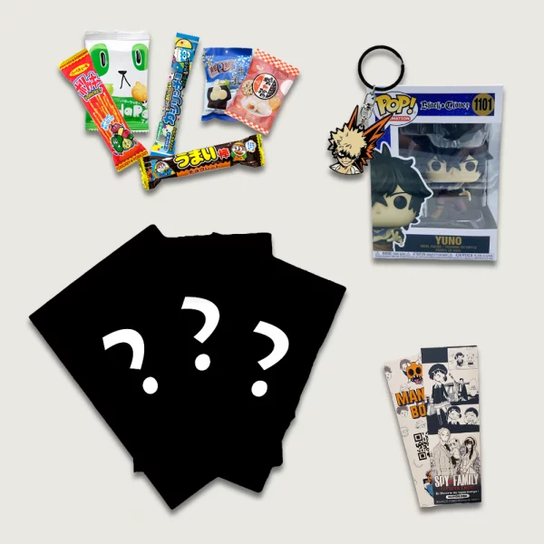 MangaBox classique surprise Encas Goodies Japon Extrait Manga