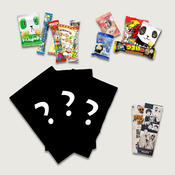 MangaBox Surprise Goodies Encas Japon Extrait