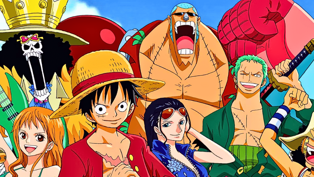 évolution des personnages One Piece